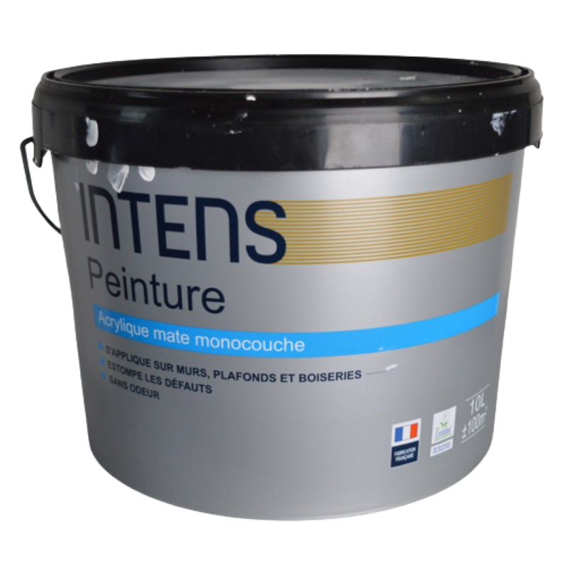 Pot de 10L de Peinture Acrylique INTENS Pot de 10L de Peinture Acrylique INTENS