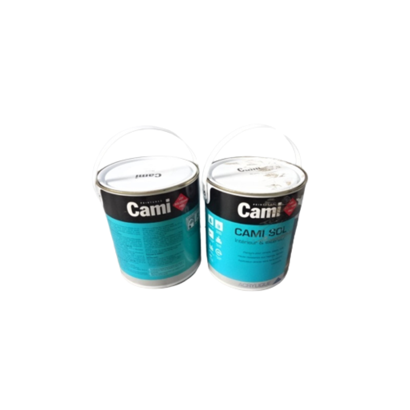 CAMI 2030700 - Peinture pour sol 2,5 litres blanc mat CAMI 2030700 - Peinture pour sol 2,5 litres blanc mat
