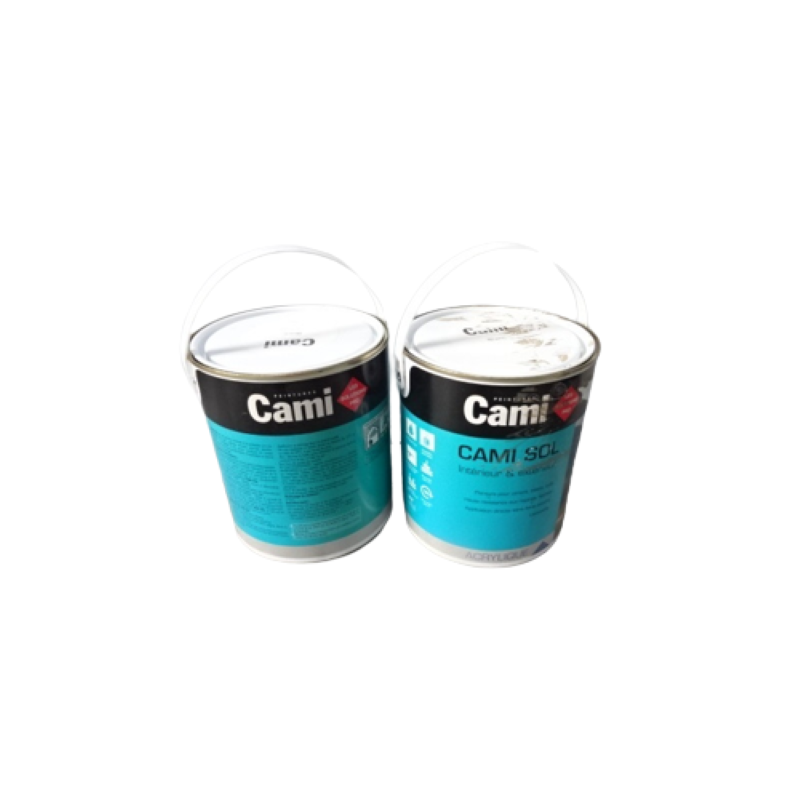 CAMI 2030700 - Peinture pour sol 2,5 litres blanc mat