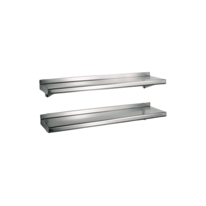 Etagères Murales Inox TOURNUS EQUIPEMENT à Crémaillères 2 Niveaux Etagères Murales Inox TOURNUS EQUIPEMENT à Crémaillères 2 Niveaux
