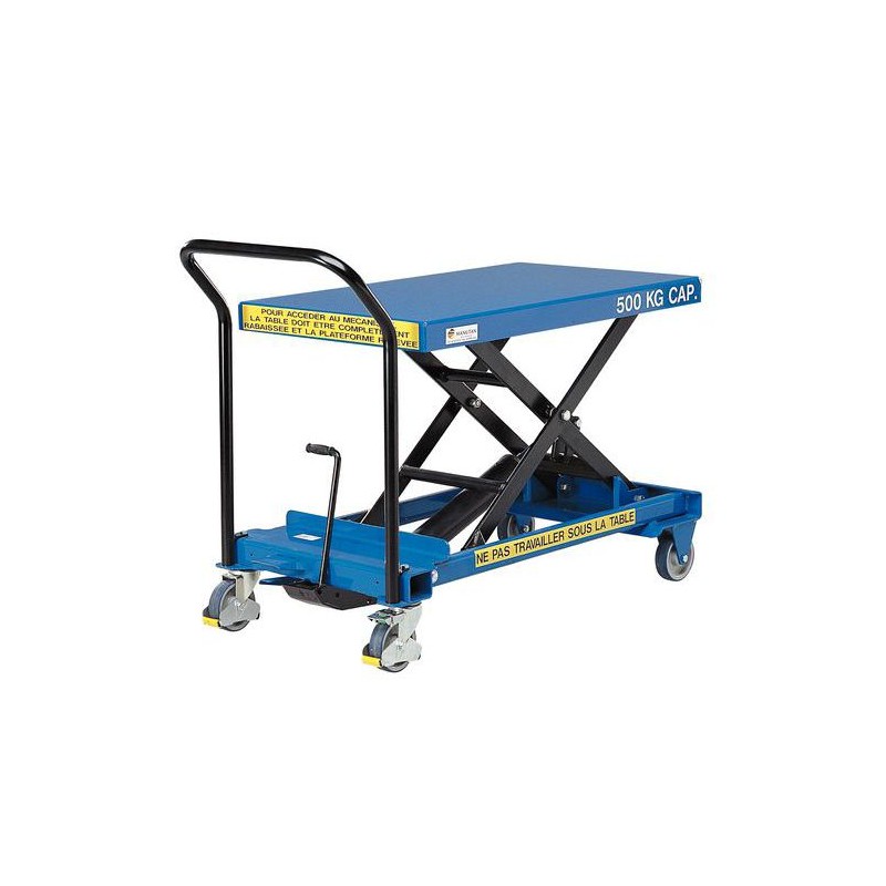 Table Elévatrice Mobile avec Plateau à Rouleau ADVANCED HANDLING Table Elévatrice Mobile avec Plateau à Rouleau ADVANCED HANDLING