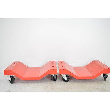 Lot de 2 Rouleurs Métalliques FIMM Charges Longues