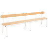Banc Métal et Bois Avec dossier WESCO Longueur 200cm