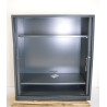 Armoire Basse de Bureau 2 étagères