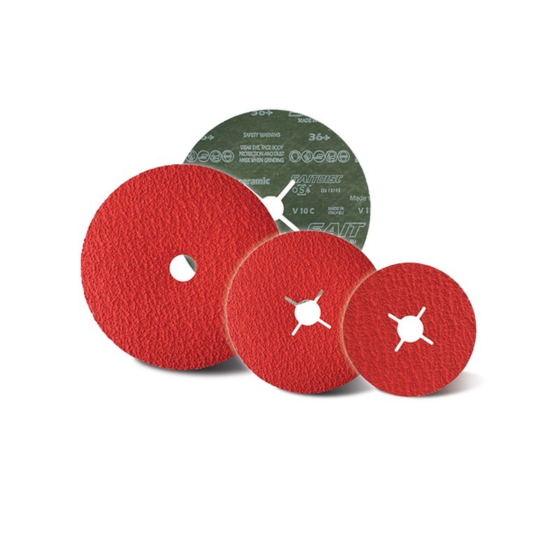 Disques Abrasifs Sur Fibre SAIT 9S Céramique Ø125 mm Disques Abrasifs Sur Fibre SAIT 9S Céramique Ø125 mm