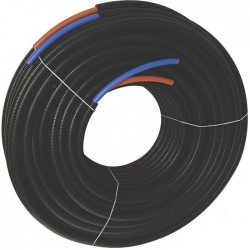 Gaine Prégainée MAXITUB Duo Tube PER Bleu et Rouge Diamètre 10x12