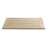 Plateau de table de Jardin TIMES SQUARE en Bois 70x70cm