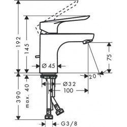 Mitigeur de Lavabo