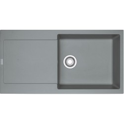 Evier 1 Grande Cuve avec Egouttoir FRANKE Maris XL Fragranit 97x50cm Stone