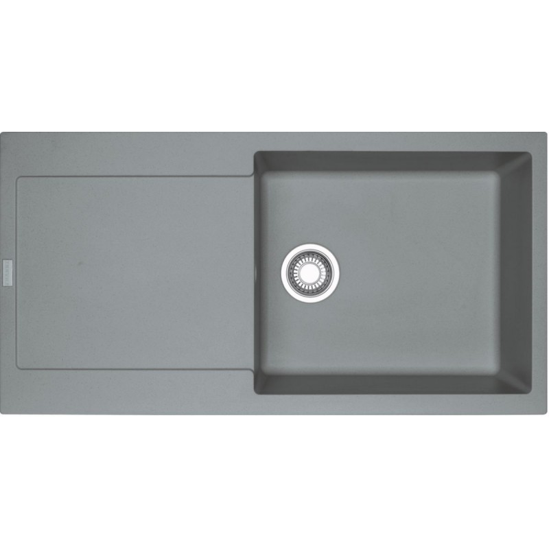 Evier 1 Grande Cuve avec Egouttoir FRANKE Maris XL Fragranit 97x50cm Stone