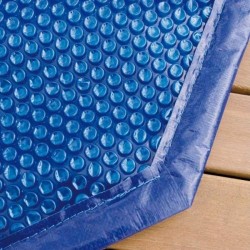Bâche à Bulles Bordée Pour Piscine Bois UBBINK Océa Ø580cm 400µ