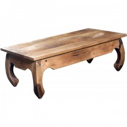 Table Basse Rectangulaire Kabena en Bois