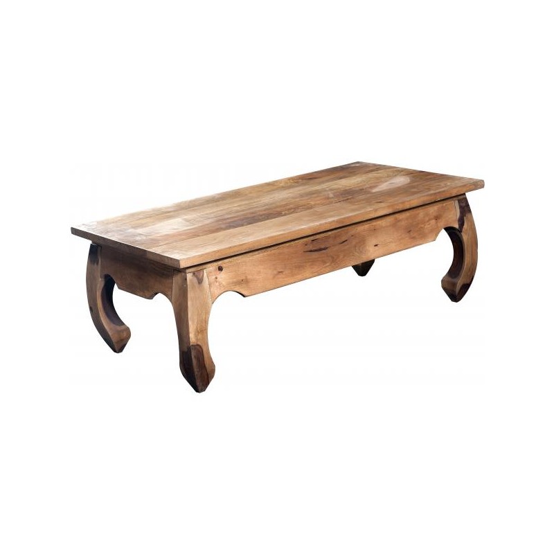 Table Basse Rectangulaire Kabena en Bois