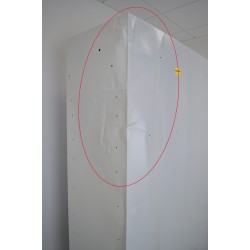 Vestiaire Industrie Propre 4 Colonnes Fermeture par Cadenas Pas Cher
