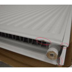 Radiateur Panneau Eau Chaude 2241W CHAPPEE Samba Progress 21 H2200mm Vertical Blanc pas cher