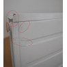 Radiateur Panneau Eau Chaude 2241W CHAPPEE Samba Progress 21 H2200mm Vertical Blanc pas cher