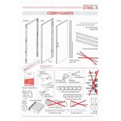 Porte Blindée STEEL X