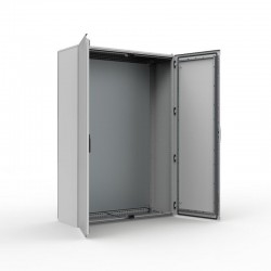Armoire Electrique Monobloc au Sol en Acier NVENT HOFFMAN 2 Portes 1800x1200x500mm