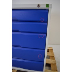 Armoire d'Atelier 5 Tiroirs BOTT Verso Pas Cher