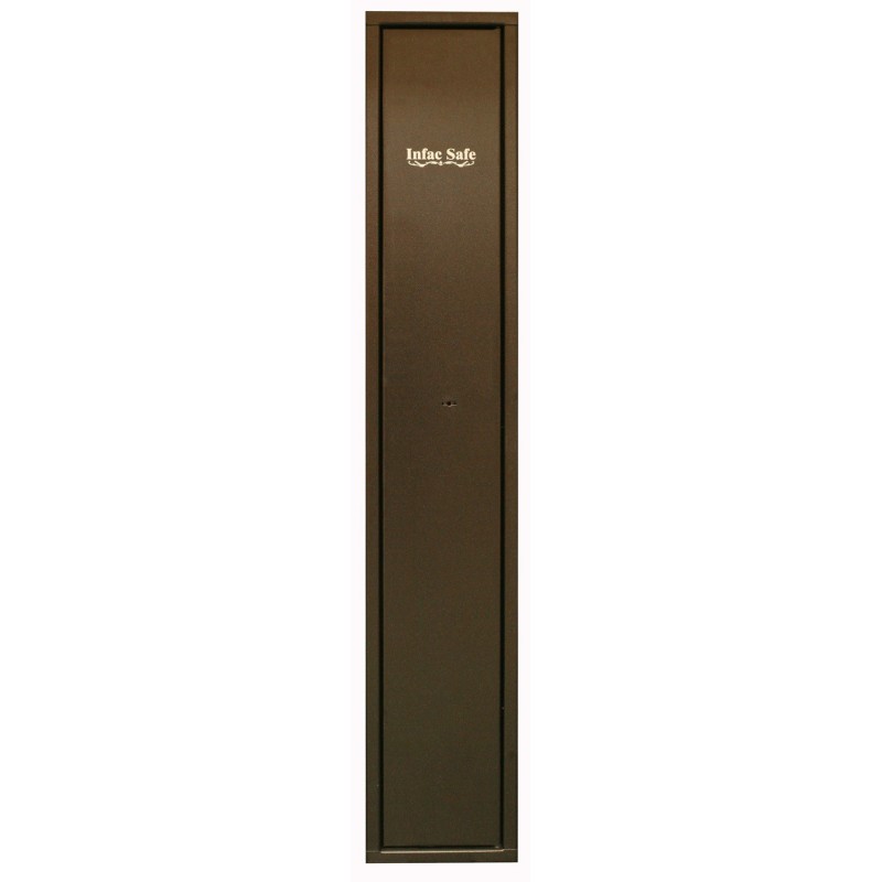 Armoire à Fusils 5 Armes INFAC SAFE avec Coffre Fort et Serrure à Clé Armoire à Fusils 5 Armes INFAC SAFE avec Coffre Fort et Serrure à Clé
