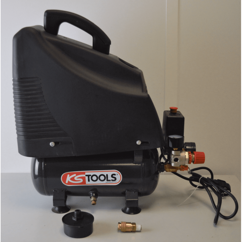 KSTOOLS - Compresseur à Air Sec 6L 8 Bars 220V Monophasé - 165.0701