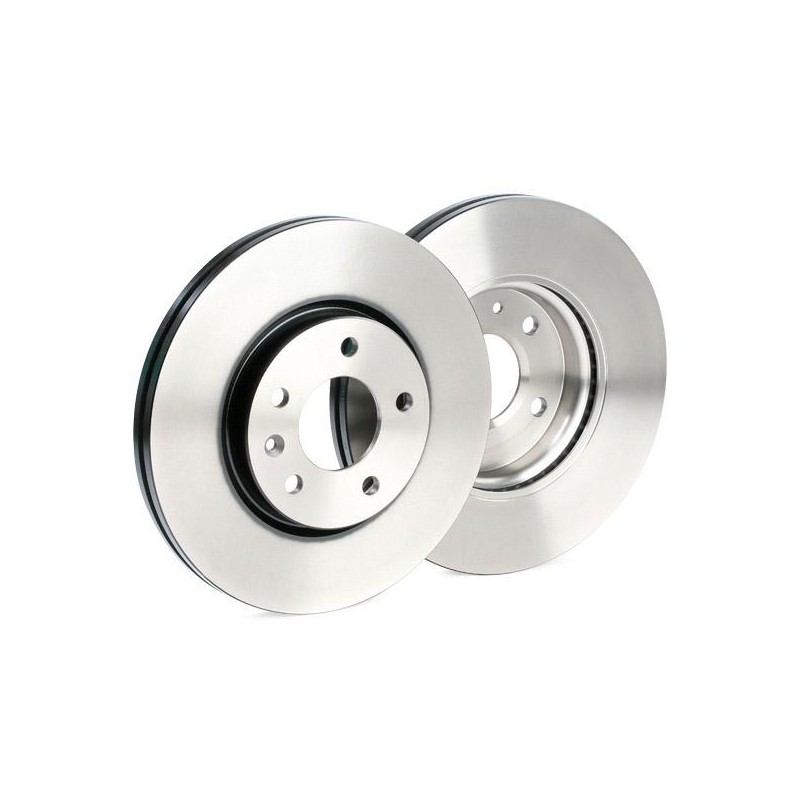 Lot de 2 Disques de Frein Avant TRW Pour Opel et Chevrolet