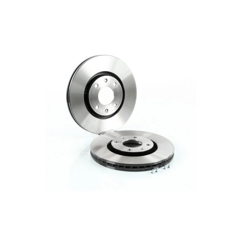 Lot de 2 Disques de Frein Avant TRW Pour Peugeot, Citroën et Opel Lot de 2 Disques de Frein Avant TRW Pour Peugeot, Citroën et Opel