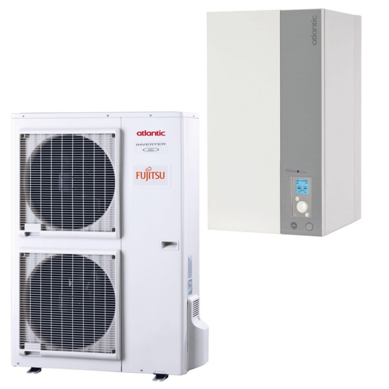 Ensemble de Pompe à Chaleur Air/Eau 11kW ATLANTIC FUJITSU Alféa Excellia A.I Ensemble de Pompe à Chaleur Air/Eau 11kW ATLANTIC FUJITSU Alféa Excellia A.I