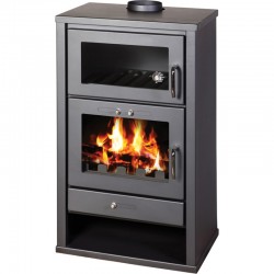 Poêle à Bois 15kW VICTORIA avec Four