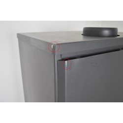 Poêle à Bois 15kW VICTORIA avec Four Pas Cher