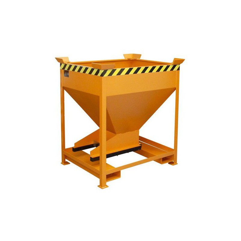 Conteneur Silo 375L BAUER sur Socle avec Entrée de Fourches Conteneur Silo 375L BAUER sur Socle avec Entrée de Fourches