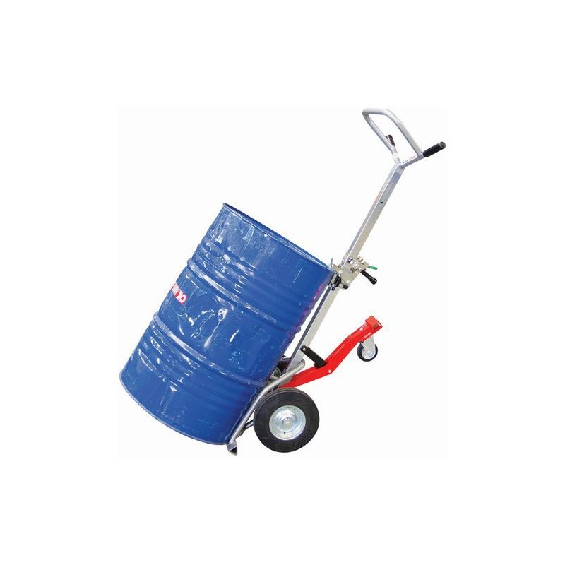 Diable en Acier MANUVIT pour Fûts Charge 350kg Diable en Acier MANUVIT pour Fûts Charge 350kg
