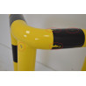 Arceau de Protection d'Angle Acier Jaune et Noir pas cher