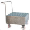 Chariot de Rétention Métallique 220L SAMETO TECHNIFIL Pour 1 Fût