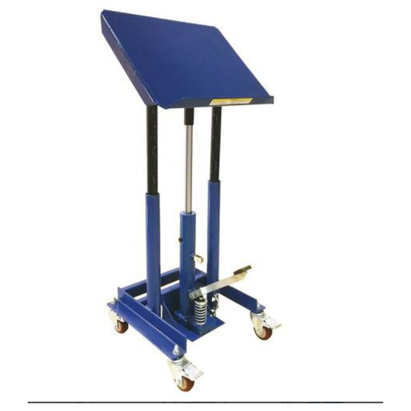 Desserte Mobile Hydraulique à Colonne Charge 225kg Desserte Mobile Hydraulique à Colonne Charge 225kg