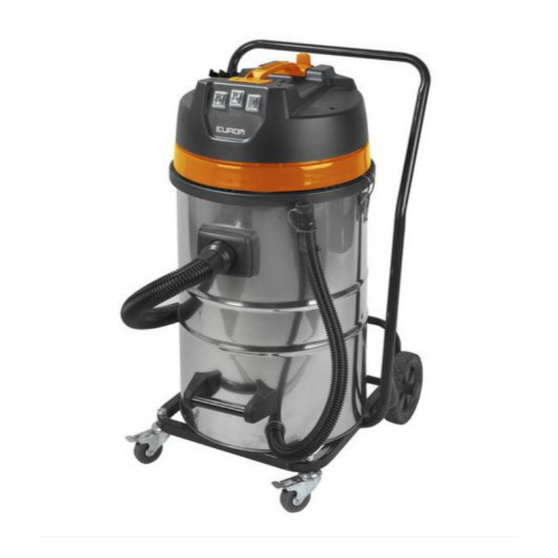 Aspirateur Eau et Poussière 80L EUROM 3000W Monophasé Aspirateur Eau et Poussière 80L EUROM 3000W Monophasé