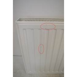 Radiateur Acier Eau Chaude 2198W RADSON Compact Type 22 Horizontal Blanc pas cher