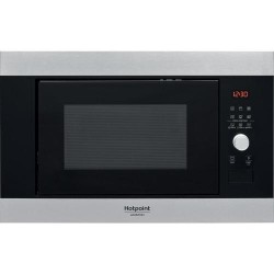 Micro-Ondes Grill Encastrable 25L HOTPOINT 900W Acier Inoxydable