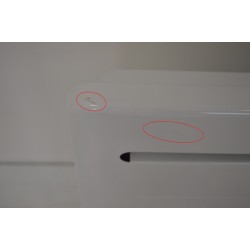 Radiateur Céramique 2000W CHAUFELEC Kasual à Inertie Sèche Blanc pas cher