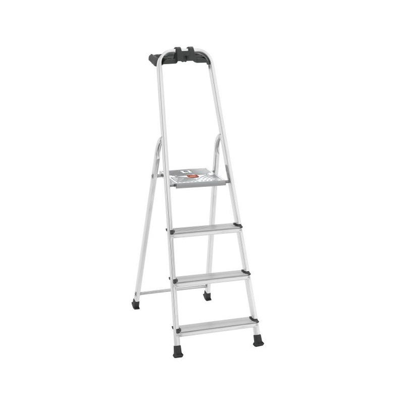 Escabeau Aluminium 4 Marches INVENTIV Escabeau Aluminium 4 Marches INVENTIV