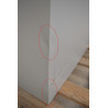 Armoire Haute Monobloc à Portes Battantes CARAY 4 Etagères Grise 1200x420x1945mm pas cher
