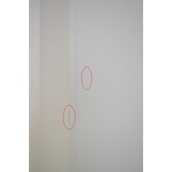 Armoire Haute Monobloc à Portes Battantes CARAY 4 Etagères Grise 1200x420x1945mm pas cher