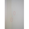 Armoire Haute Monobloc à Portes Battantes CARAY 4 Etagères Grise 1200x420x1945mm pas cher