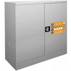 Armoire Basse Acier Ventilée de Stockage Pour Produits Dangereux 2 Etagères...