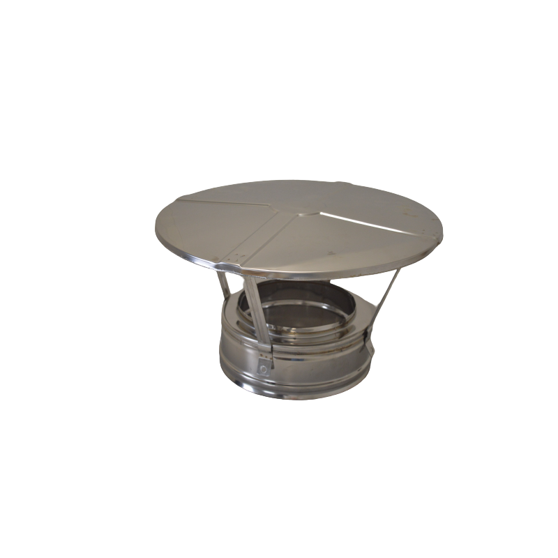 Chapeau Chinois de Toiture Inox Double Paroi Isolée TUBEST Pare-Pluie DN180/DN230 Chapeau Chinois de Toiture Inox Double Paroi Isolée TUBEST Pare-Pluie DN180/DN230