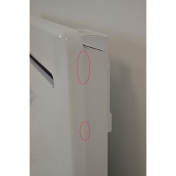 Radiateur Electrique à Inertie Sèche 1500W CONCORDE Origin Horizontal Blanc pas cher