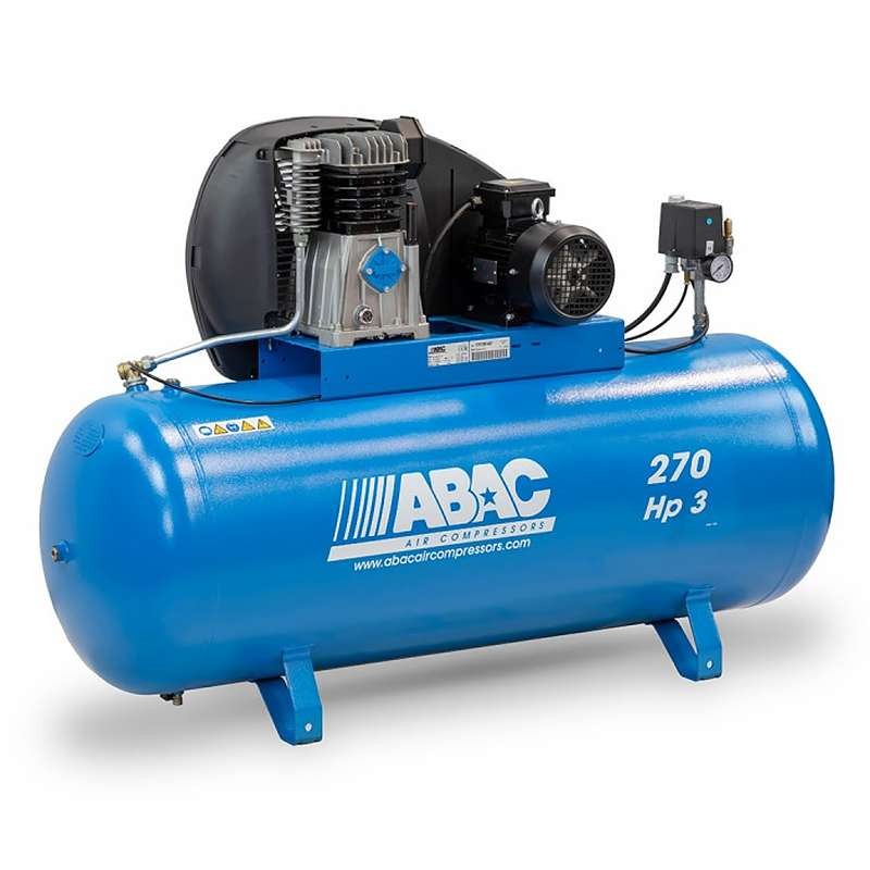 Compresseur d'Air à Pistons 270L ABAC Compresseur d'Air à Pistons 270L ABAC