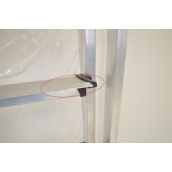 Escabeau Aluminium 7 Marches ARTUB Pro XL Pas Cher