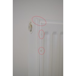 Radiateur Acier Eau Chaude 1579W CHAPPEE Samba 22H 900x700 mm pas cher