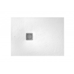 Receveur de Douche Extra-Plat ROCA TERRAN Blanc en Stonex 120x90x28cm